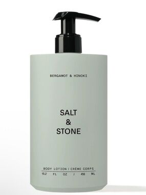 Salt & Stone Body Lotion | Bergamot & Hinoki | 450ml - New with Box